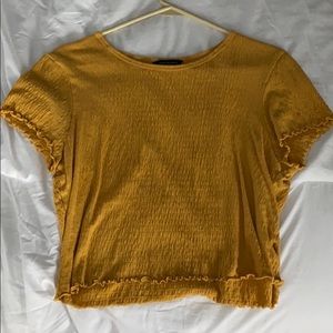 L. AMERICAN EAGLE CROPPED SHIRT